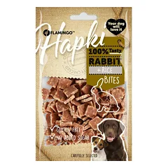 Flamingo Hapki Rabbit Rice Bites - skanėstai šunims, triušiena ir ryžiai