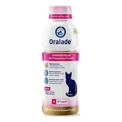Oralade RF Support tirpalas katėms mažinti žarnyno absorbcijos sutrikimams, 330 ml