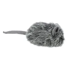 Trixie pliušinė pelė katėms su katžole, 9 cm, 1 vnt. — 3 nuotrauka