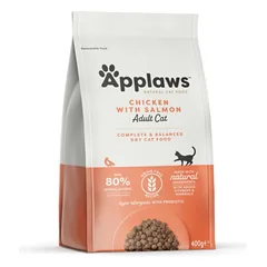 Applaws Cat Adult Chicken Salmon be grūdų sausas maistas suaugusioms katėms su vištiena ir lašiša, 7.5 kg