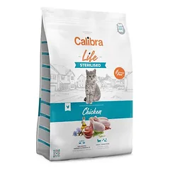 Calibra Cat Life Sterilised su vištiena, sausas maistas katėms