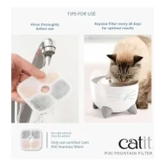 Filtrai vandens fontanams Catit Pixi  (3 vnt.) — 4 nuotrauka