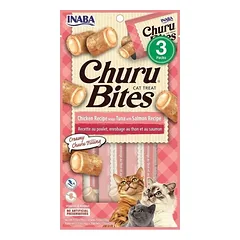 Churu Cat Bites Tuna Salmon 30g skanėstas katėms
