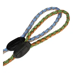 TIAKI retriverių pavadėlis Twist, 170 cm ilgio, Ø 12 mm - žalia/ruda — 3 nuotrauka