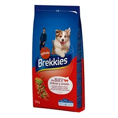 Brekkies Mix Beef, sausas maistas šunims — 2 nuotrauka