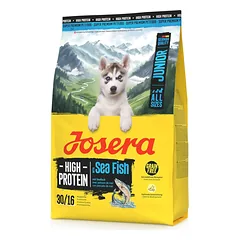 Josera High Protein su jūros žuvimi Junior, sausas maistas šunims, 3 - 4,9 kg parduotuvėje fera.lt