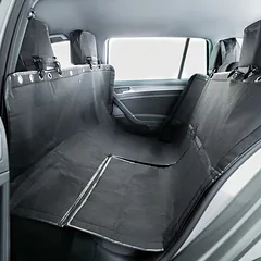 Trixie automobilio sėdynių ir galvos atramų užtiesalas, padalinamas, juodas