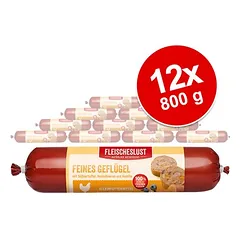 Fleischeslust Classic drėgnas maistas šunims, ekonominė pakuotė 12 x 800 g, > 500 g — 1 nuotrauka