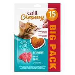 Catit Creamy Thunfisch Bigpack 15 x 10 g