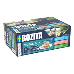Bozita Mousse 12 x 85 g, drėgnas maistas katėms