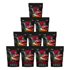 Tasty Dogs Life jautienos želė patiekalas 10x500g