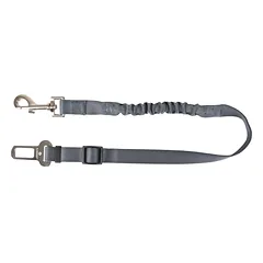 Flamingo Ruka Shock Absorber Grey saugos diržas šunims automobiliui su amortizatoriumi, reguliuojamas, 52-65 cm/20 mm
