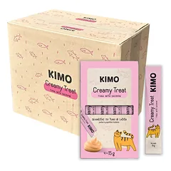 Kimo Creamy Tuna Salmon tyrėlių skanėstai katėms