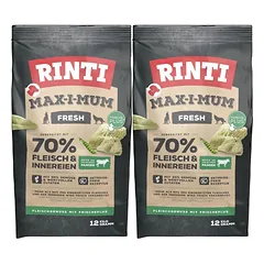 RINTI MAX-I-MUM Rumen su prieskrandžiu 2 x 12 kg