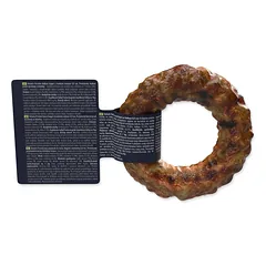 Ontario Protein Chew Snack Bagel With Beef baltyminis kramtomasis skanėstas šunims, 8,9 cm, 1 vnt. — 3 nuotrauka