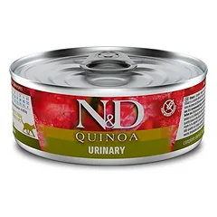 Farmina N&D Quinoa Urinary Duck Quinoa dietiniai konservai suaugusiems katėms šlapimo takų sveikatai, 80g