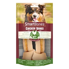 SmartBones Chicken Bones kaulai su vištiena vidutinio dydžio veislių šunims, 2 vnt.