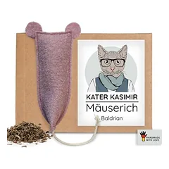 Kater Kasimir žaislas katėms Pelinas, 2 vnt. rinkinys — 4 nuotrauka