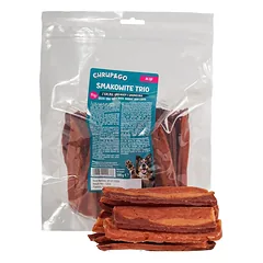 CHRUP&GO Skani trio su antis, triu ir aviena 500 g skanėstas šunims