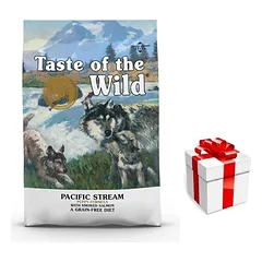 Taste of the Wild Pacific Stream Puppy 12,2 kg + STAIGMENA ŠUNIUI