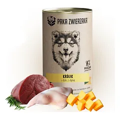 PAKA ZWIERZAKA maistas su triušiena ir moliūgu 400 g