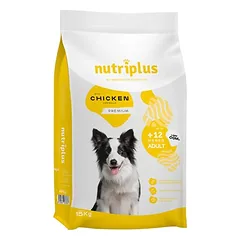 3 kg / 15 kg Nutriplus Adult sausas maistas šunims, specialia kaina!, > 10 kg — 2 nuotrauka