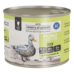 COUNTRY OF ANIMALS Cat Monoprotein Duck 200g antis, drėgnas maistas katėms