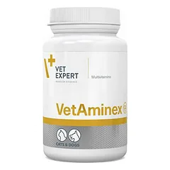 VetExpert VetAminex vitaminų ir mineralų papildas šunims ir katėms, 60 kaps.