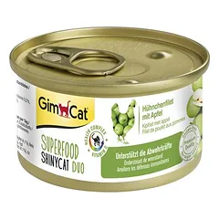GimCat Superfood ShinyCat Duo drėgnas maistas katėms 24 x 70 g, 50 - 79 g — 2 nuotrauka