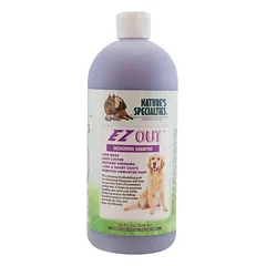 Nature's Specialties EZ Out šampūnas - pavilnio šalinimo pagalbinis šampūnas šunims ir katėms, koncentratas 1:16, 473ml — 4 nuotrauka