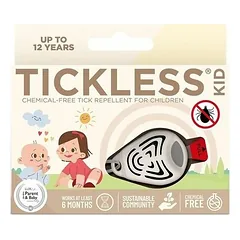 Tickless Kid ultrasonic tick repellent for kids (beige)