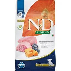 N&D GF Pumpkin Lamb & Blueberry Puppy Mini 800 g photo