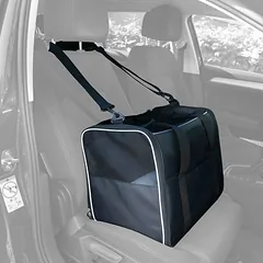 zooplus Basics krepšys katėms nešioti, Dydis S: L 43,5 x B 31 x H 34 cm — 4 nuotrauka
