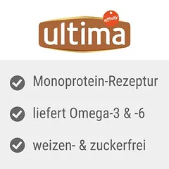 Ultima Mini Digestive Well-Being su lašiša, sausas maistas šunims, 1,5 - 2,9 kg — 2 nuotrauka