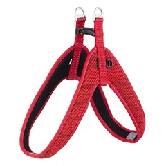 ROGZ raudonos minkštos atspindinčios petnešos 32cm XXS SJQ32