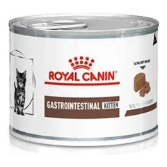 Royal Canin Veterinary Gastrointestinal drėgnas maistas kačiukams, sveikam virškinimui, 195 g