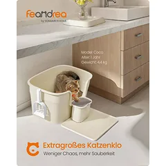 Kačių kraiko dėžutė Feandrea PPT003G01, 64 × 76 × 33 cm — 2 nuotrauka