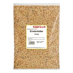 Supravit egzotinių paukščių pašaras, tinkamas egzotiniams kikiliams, 2.5kg — 2 nuotrauka