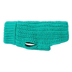PAIKKA Hunde Strickpullover "Knit Sweater" green