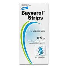BAYVAROL, avilio juostelės nuo erkių bitėms N20