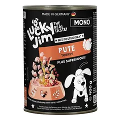 Lucky Jim Mono drėgnas maistas šunims 6 x 400 g — 3 nuotrauka