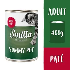 Smilla Schnurrtöpfchen drėgnas maistas katėms 20 x 400 g — 5 nuotrauka