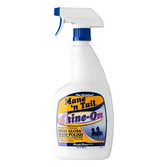 Mane'n Tail Shine On Spray - kailio blizgesio purškiklis arkliams, šunims ir katėms, apsaugo nuo purvo., 946ml — 3 nuotrauka