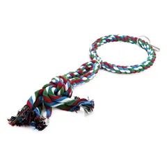Comfy pintos virvės žaislas paukščiui, 17 cm
