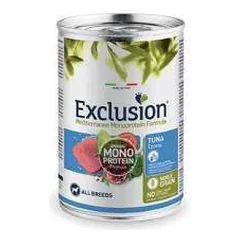 Exclusion Mono Protein Mediterraneo konservuotas maistas šunims su tunu, 400 g