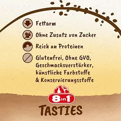 8in1 Tasties su višta Twisters, skanėstai šunims — 3 nuotrauka