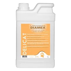 Diamex Delicat purškalas - preparatas su arbatmedžio aliejumi, raminantis gyvūnų odos sudirgimus, 1L — 3 nuotrauka