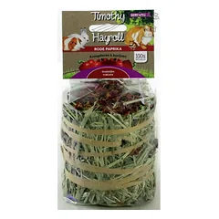 ESVE Timothy Hay Roll šienas su paprikomis 100g parduotuvėje Petz.lt