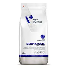 VetExpert Veterinary Diet Dermatosis Rabbit & Potato sausas maistas alergiškiems, maisto netoleruojantiems šunims, 12 kg
