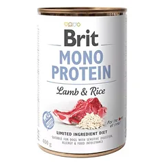 BRIT Premium By Nature Sensitive Lamb and rice 15 kg + BRIT Mono Protein Lamb & Rice 3x400 g — 3 nuotrauka